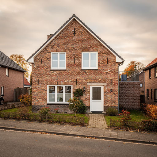 foto van ouderwetse huizen