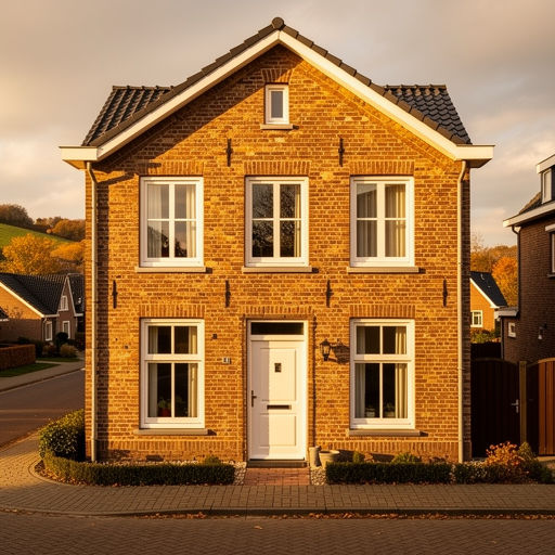 foto van ouderwetse huizen