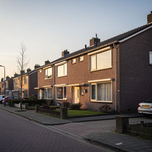 Voormalige carréboerderij in Voerendaal gerenoveerd met crèmekleurige kunststof kozijnen in authentieke stijl